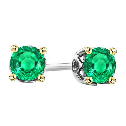 Premium Edler Smaragd Gemstone Earring 1,50 Karat – Hauptansicht