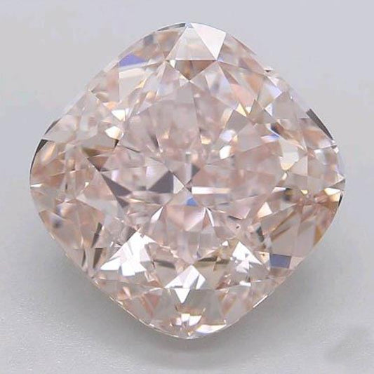 Loose Sapphires Natural Gold mit Rosa Saphir – Frontansicht