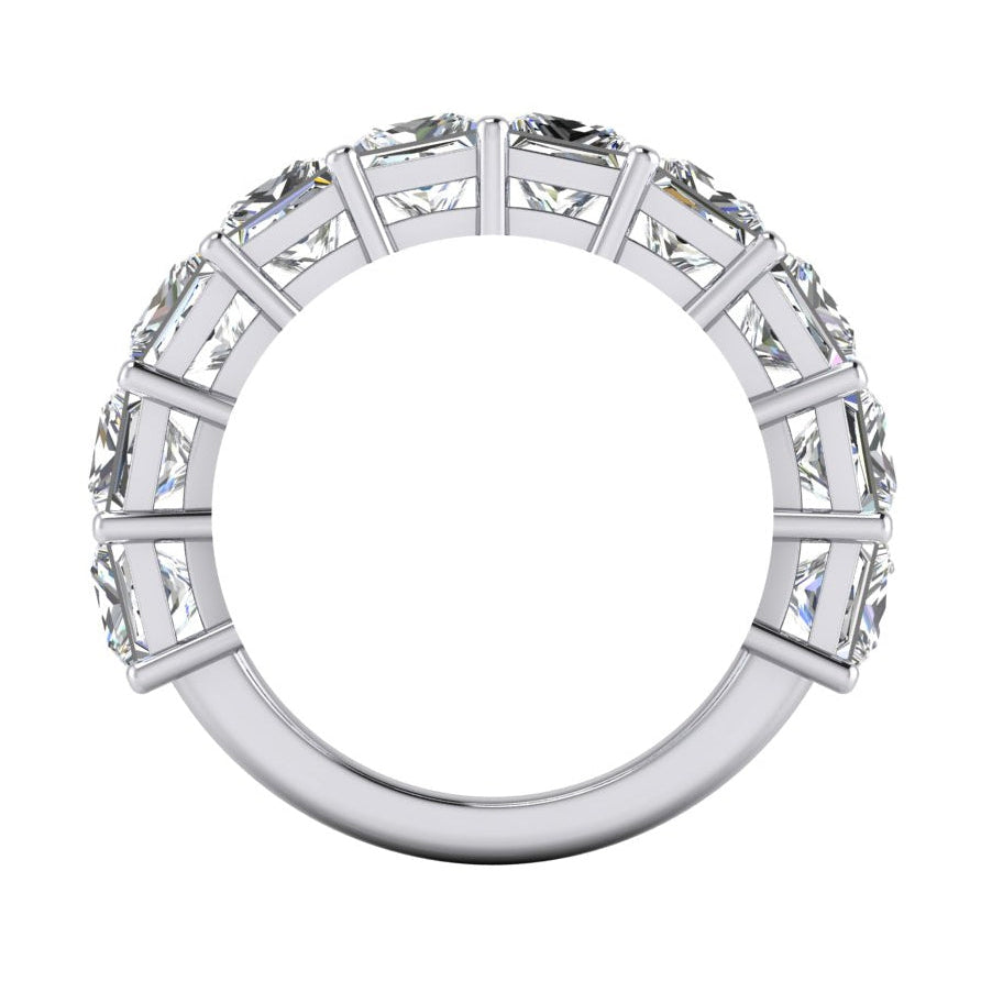 Naturreiner Brillant Eternity Band – Schrägansicht