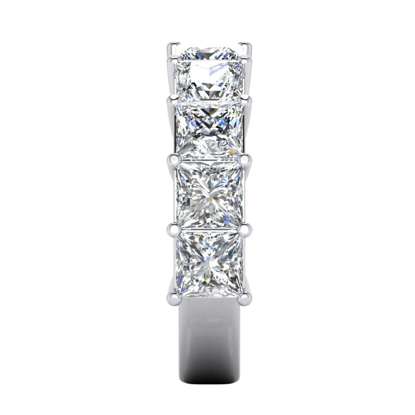 Luxuriöser Brillant Eternity Band 0,50 Karat – Seitenansicht