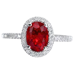 Echter Rubin Ring 3.25 Karat