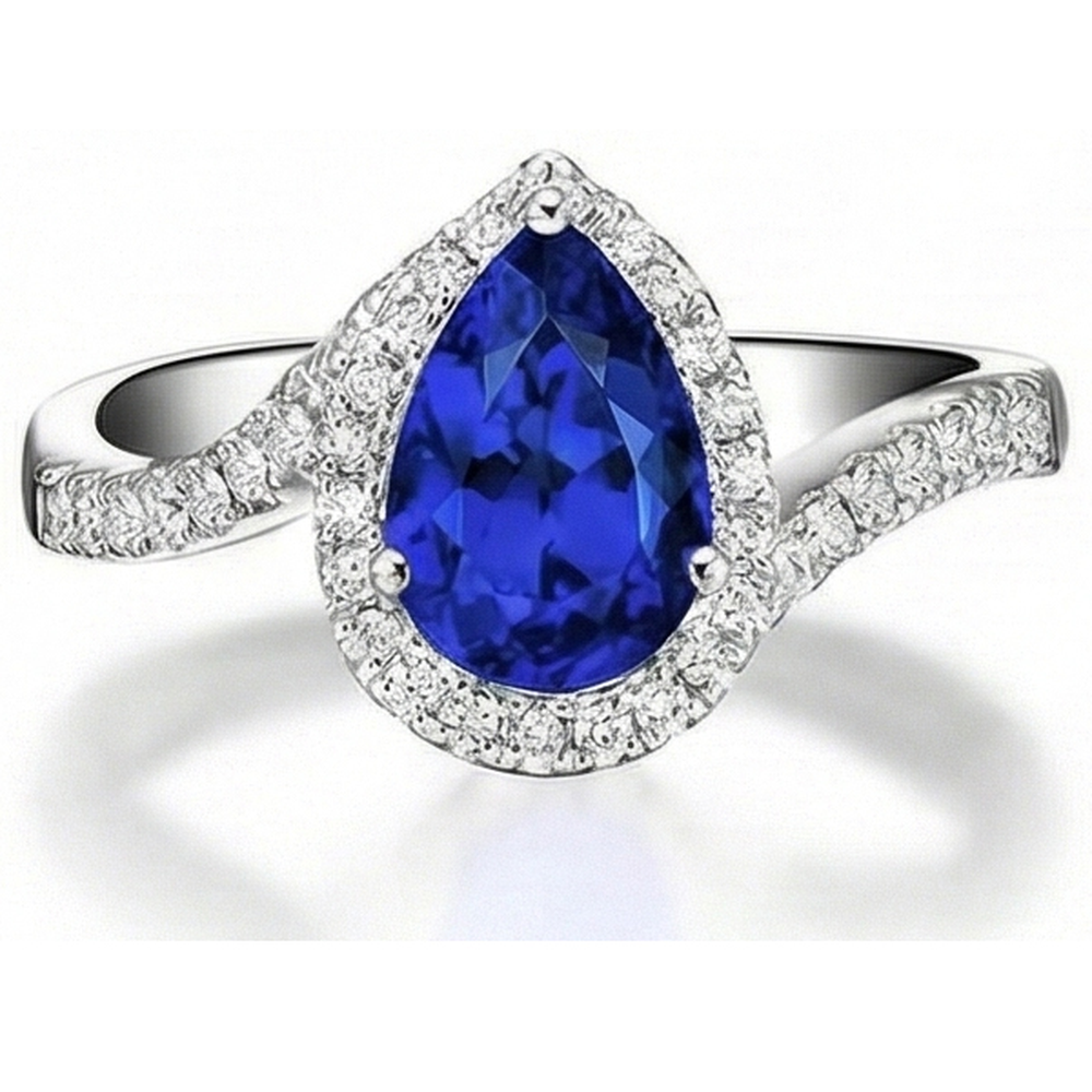 echter round diamant 3.70Karat ring Seitenansicht