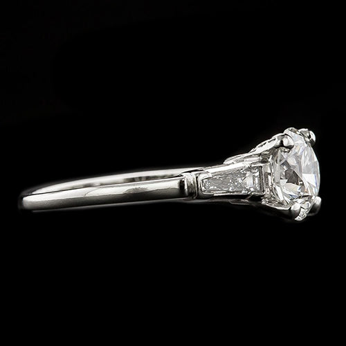 4 Karat 3-Stein-Echt Aus der Erde Abgebauter Natürlicher Diamant ( nicht im Labor gezüchtet )ring