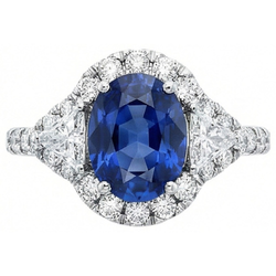 Echter Diamant Ring 4 Karat
