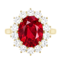 Echter Rubin Ring 2.50 Karat
