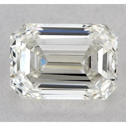 4 Karat Smaragd-Schliff, natürlicher, aus der Erde gewonnener Diamant (lose), F VS1, sehr guter Schliff