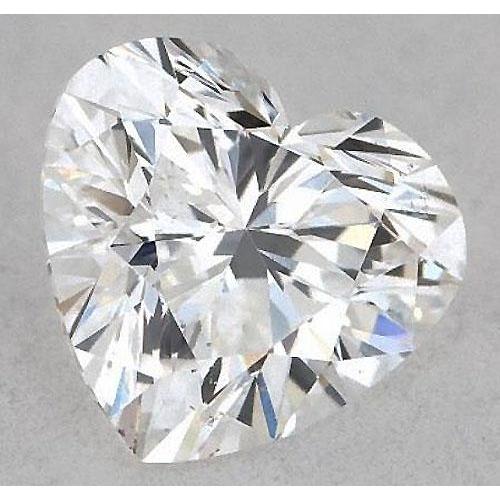 4 Karat Herzförmiger Diamant, lose, F, VS1, sehr guter Schliff