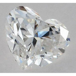 4 Karat Herzförmiger, natürlicher, aus der Erde gewonnener Diamant, lose, F, VVS2, sehr guter Schliff