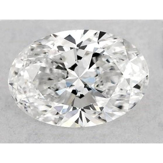 4 Karat ovaler Diamant, lose, F, VS1, sehr guter Schliff