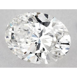 4 Karat ovaler, natürlicher, aus der Erde gewonnener Diamant, lose, F, VVS1, sehr guter Schliff