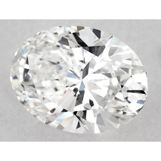 4 Karat ovaler Diamant, lose, F, VVS1, sehr guter Schliff