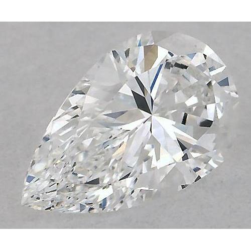 Lose birnenförmige Diamanten mit 4 Karat, Schliff E, VS1, sehr guter Schliff