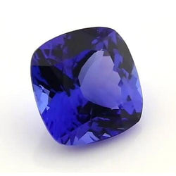 Erdgewonnener Cushion Blauer Tansanit Loose Sapphires Natural