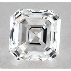 4,25 Karat Asscher-Diamant, natürlich, aus der Erde gewonnen, lose, F, VVS1, sehr guter Schliff