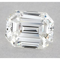 4,25 Karat Smaragd-Schliff, natürlicher, aus der Erde gewonnener Diamant (lose), F VS1, sehr guter Schliff