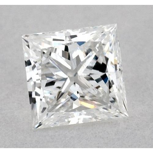 4,25 Karat Prinzessschliff, lose, F, VS1, exzellenter Schliff