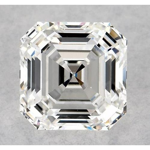 4,5 Karat Asscher-Diamant, lose, F VVS1, sehr guter Schliff