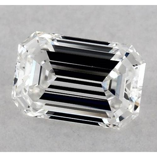 4,5 Karat Smaragdförmiger Diamant, lose, F, VVS1, sehr guter Schliff