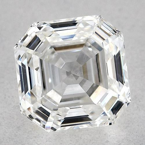 4,75 Karat Asscher-Diamant, lose, F, VVS1, sehr guter Schliff