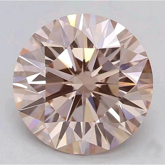 Rosa Saphir Loose Sapphires Natural 4-Karat Gold – Seitenansicht