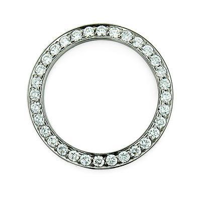 Echter Edler Diamant Uhr 4 Karat Stainless Steel – Hauptansicht