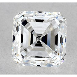 5 Karat Asscher-Diamant, natürlich, aus der Erde gewonnen, lose, F, VVS2, sehr guter Schliff