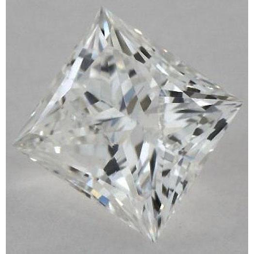 5 Karat Princess Naturdiamant, lose, aus der Erde gewonnen, Farbe F, VVS1, exzellenter Schliff