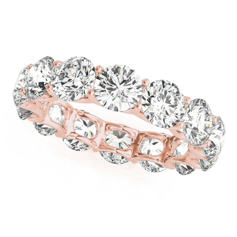 Eternity Band 14K Roségold mit Brillant – Hauptansicht