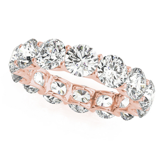 Eternity Band 14K Roségold mit Brillant – Hauptansicht