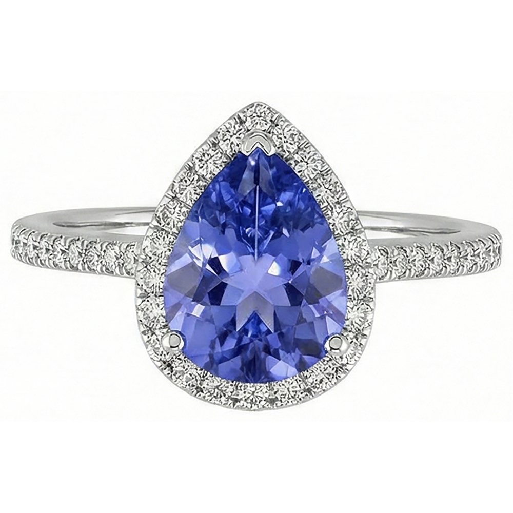 echter round diamant 5.75Karat ring Seitenansicht