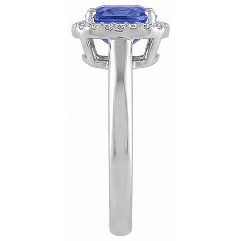 echter round diamant 6.50Karat ring auf Weiß