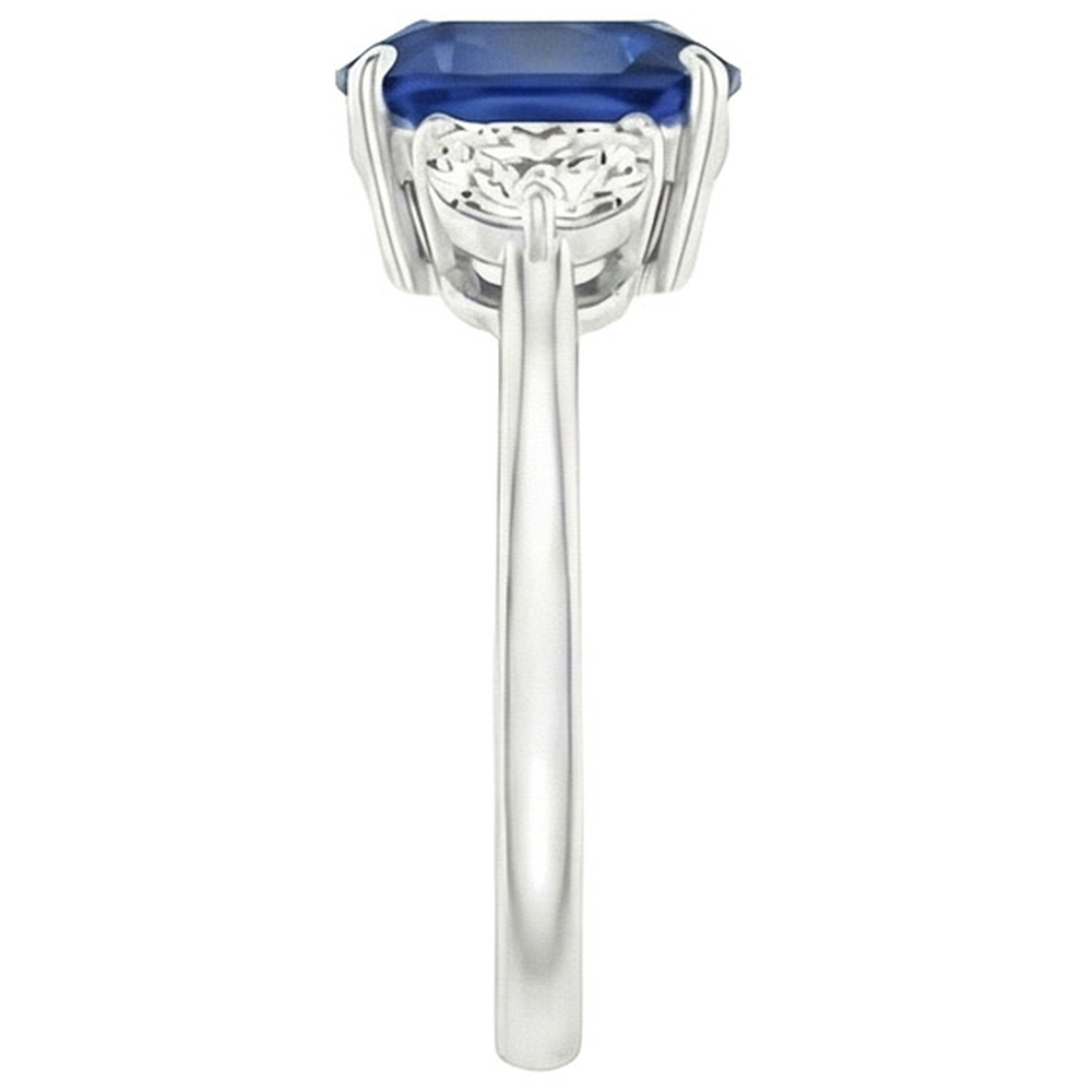 6 Carat Damen-Saphir-Verlobungsring