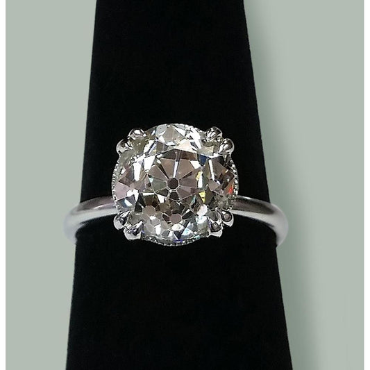 6 Karat Verlobungs Echt diamant ring