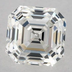 6 Karat Asscher-Diamant, natürlich, aus der Erde gewonnen, lose, E, VVS2, sehr guter Schliff