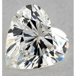 6 Karat Herzförmiger, natürlicher, aus der Erde gewonnener Diamant, lose, F, VS1, sehr guter Schliff