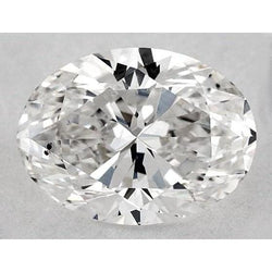 6 Karat ovaler, natürlicher, aus der Erde gewonnener Diamant, lose, F, VVS1, sehr guter Schliff