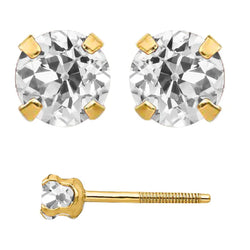 Edler Diamant Ohrhänger 6 Karat – 14K Gelbgold von HarryChadEnt
