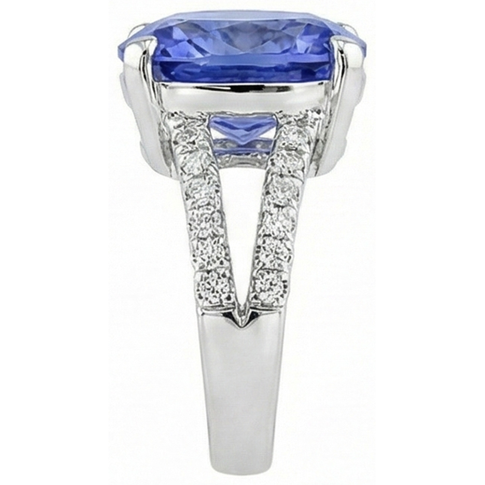 7 Ct natürlicher Saphir-Edelsteinring