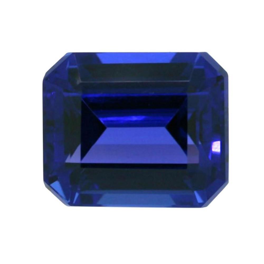 Erdgewonnener Tansanit Loose Sapphires Natural 7 Karat Gold – Hauptansicht