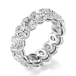 Diamant Eternity Band – 14K Weißgold 7,5 Karat