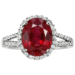 Echter Rubin Ring 7.50 Karat