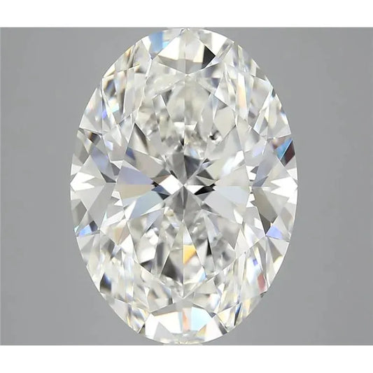 Oval Brillant Ring in Gold – Hauptansicht