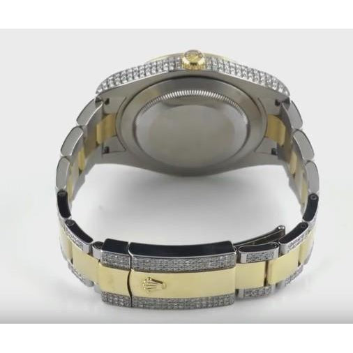 Rolex Datejust 2 41 mm Herrenuhr mit schwarzem Zifferblatt