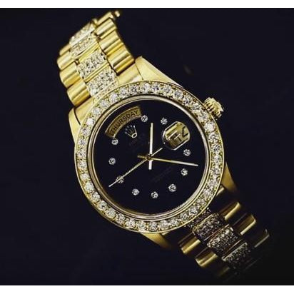 Betrachten Schwarz Diamant Rolex