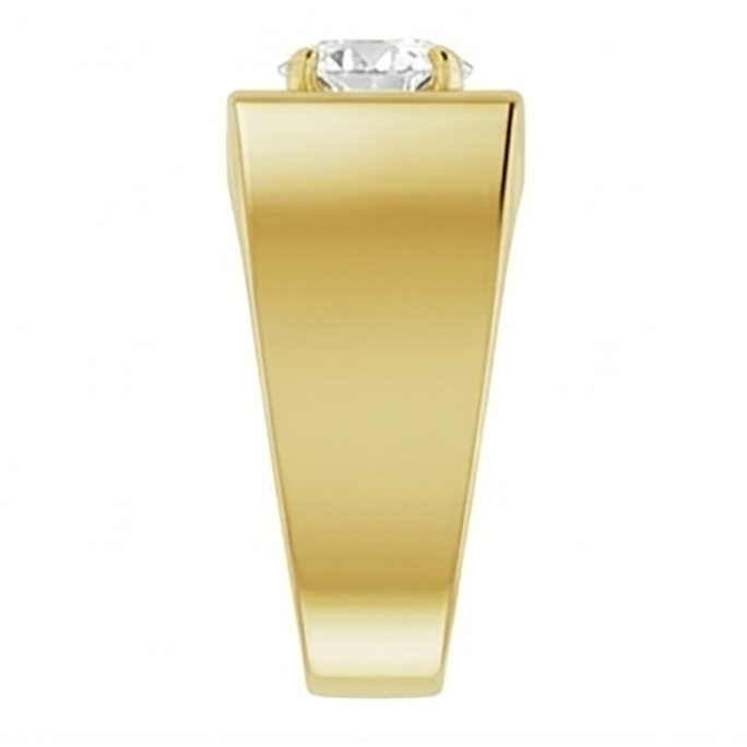 Antik-Kissen-Schliff Diamant Herrenring 1,50 Karat