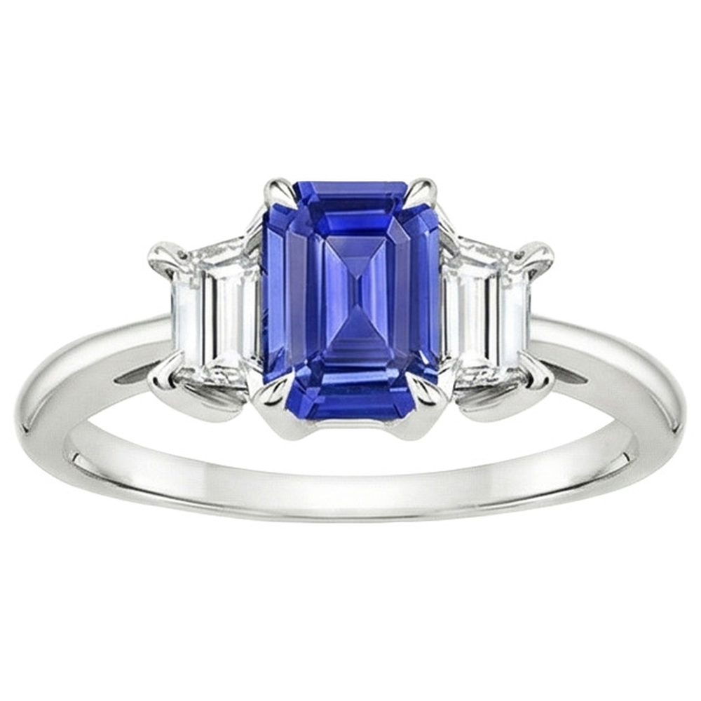 echter diamant 3.50Karat ring Draufsicht