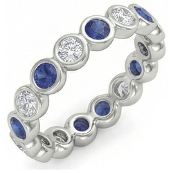 Echter Diamant Memoire-Ring 2 Karat