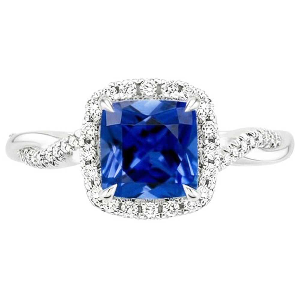 echter round diamant 3.25Karat ring auf Weiß