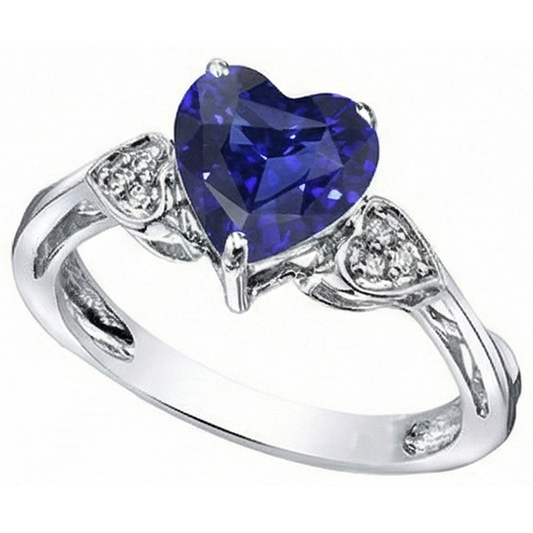 echter round diamant 2.50Karat ring Seitenansicht