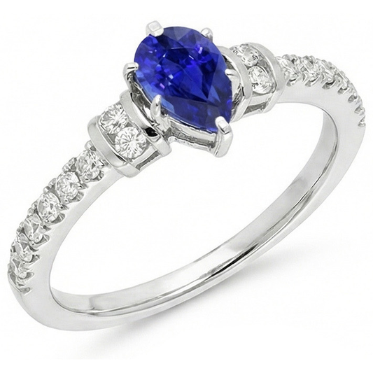 echter round diamant 2.50Karat ring Seitenansicht